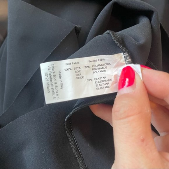 CHIARA BONI Hasana Sheer Leopard Print Organza Peplum Dress Size 40 NWT* - Picture 5 of 8